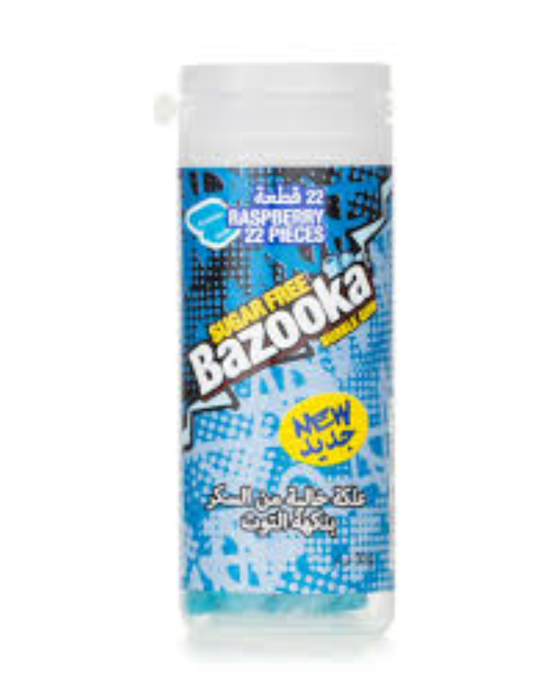 BAZOOKA RASPBERRY SDR FREE GUM 31G